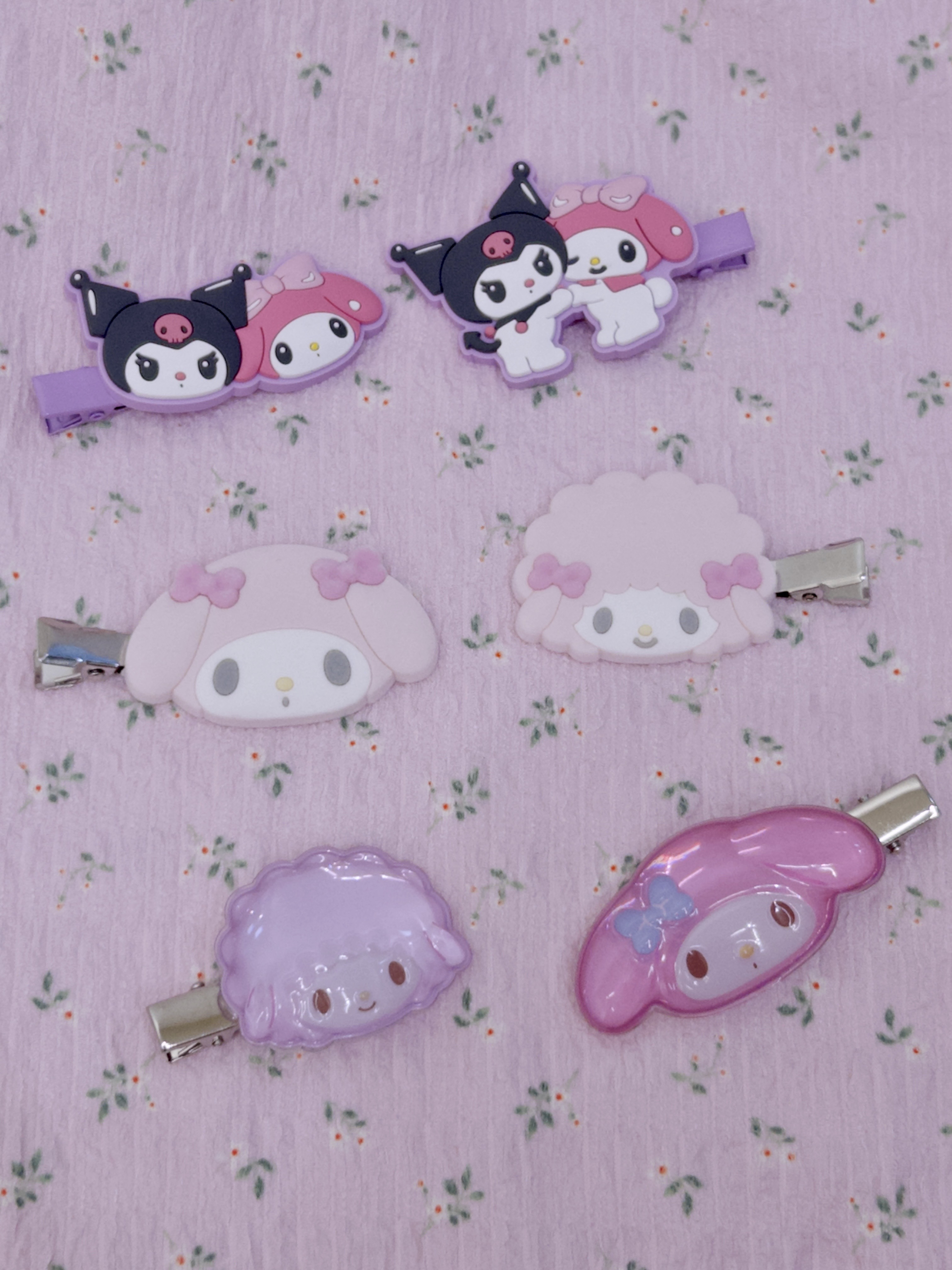 Sanrio髮夾（一對）🎀🤍