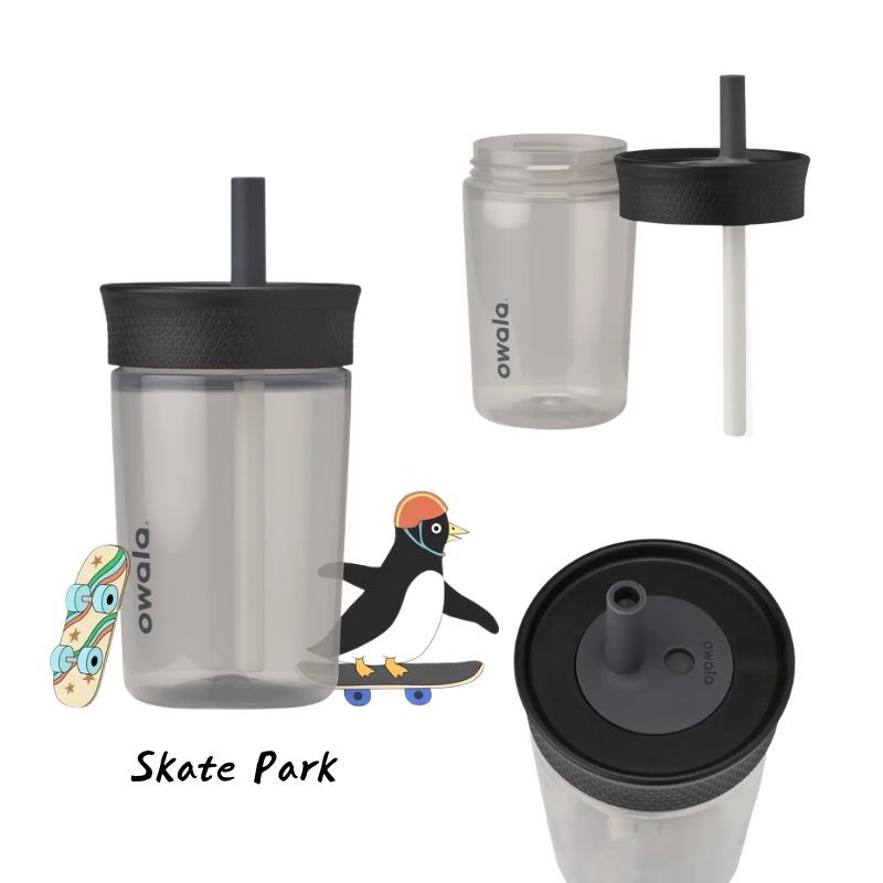 Owala Kids' Tumbler 兒童冷水杯#Skate Park黑色