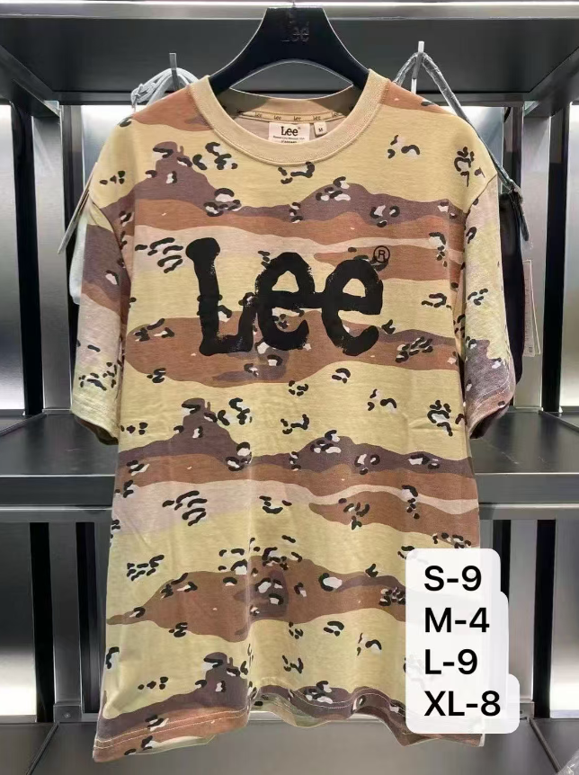 韓國代購 Lee 男女同款迷彩TOP LE2602ST40