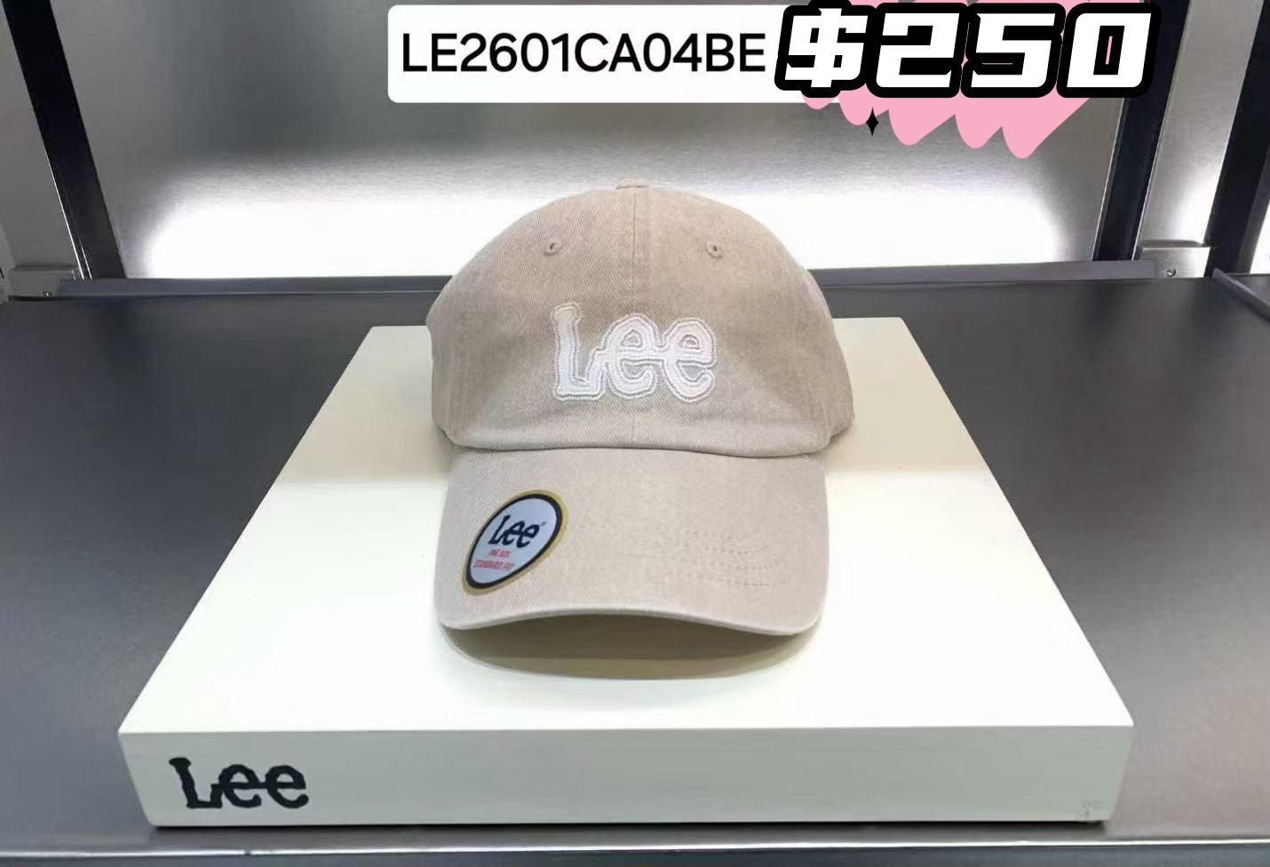 韓國代購 Lee 經典CAP帽 LE2601CA04BE