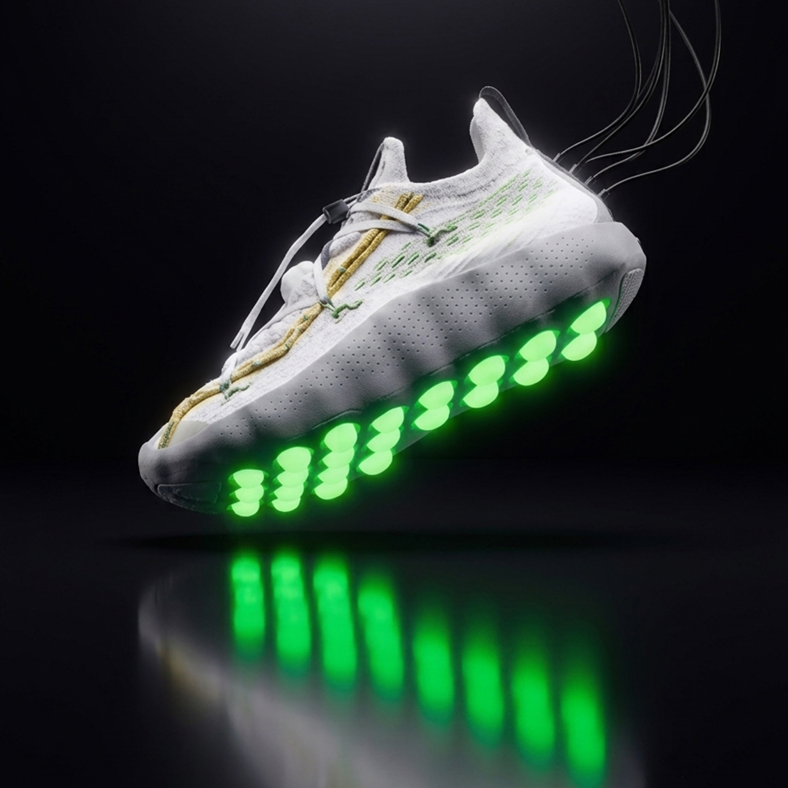 Nike Mind 002 Flyknit "Barely Volt" 狼灰 螢光綠 薄荷綠 編織 襪套 快速鞋帶 足療 科技 恢復鞋 運動休閒鞋 IR2176-100