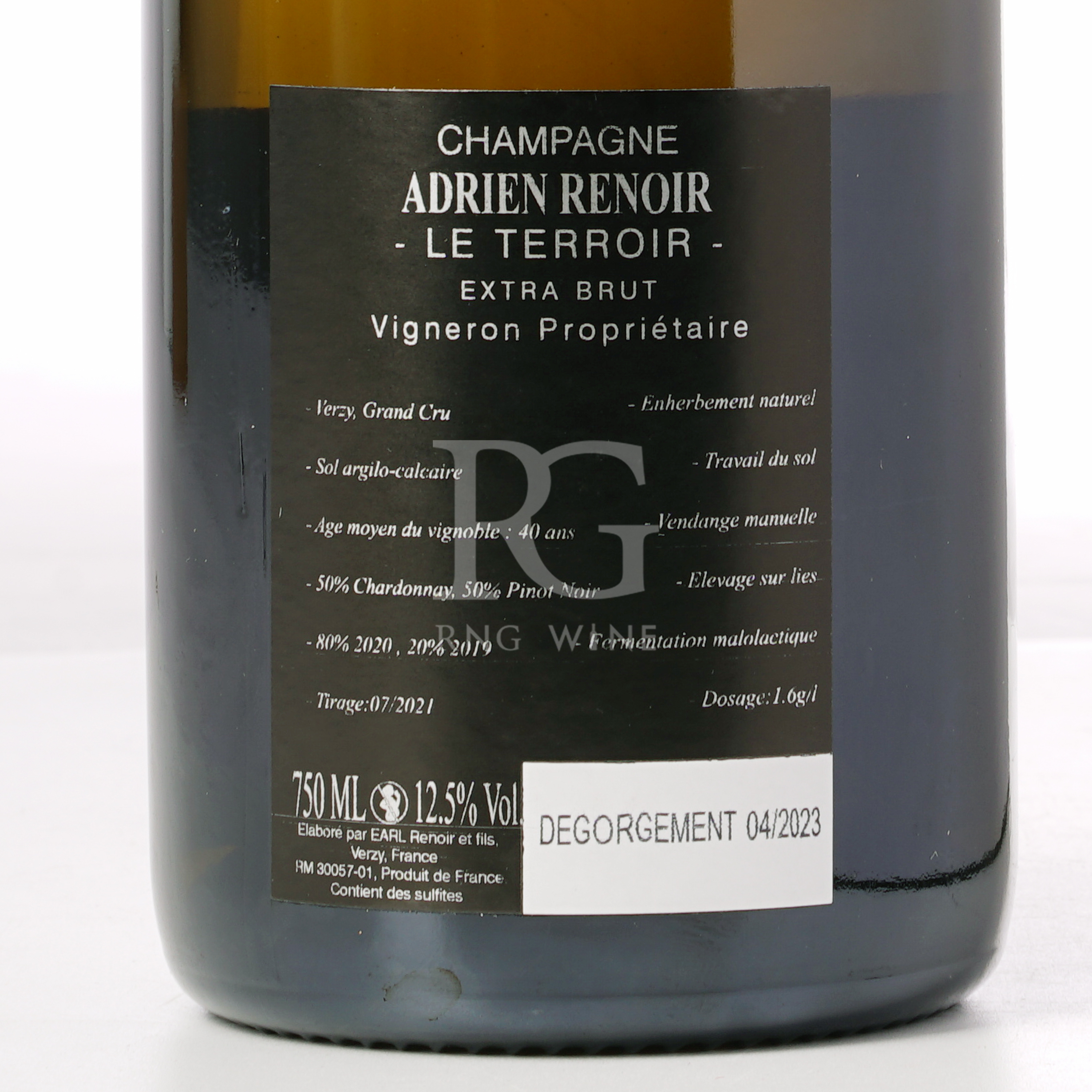 Adrien Renoir Le Terroir Verzy Grand Cru Extra Brut (RP93)