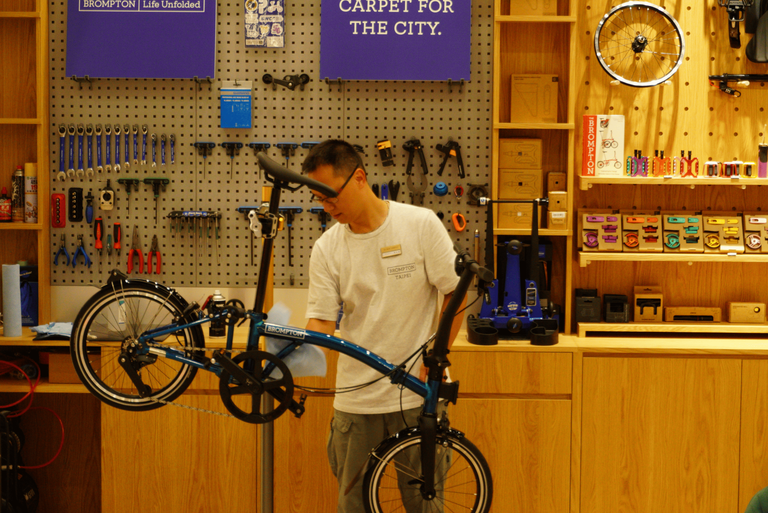 Brompton 清潔工作坊