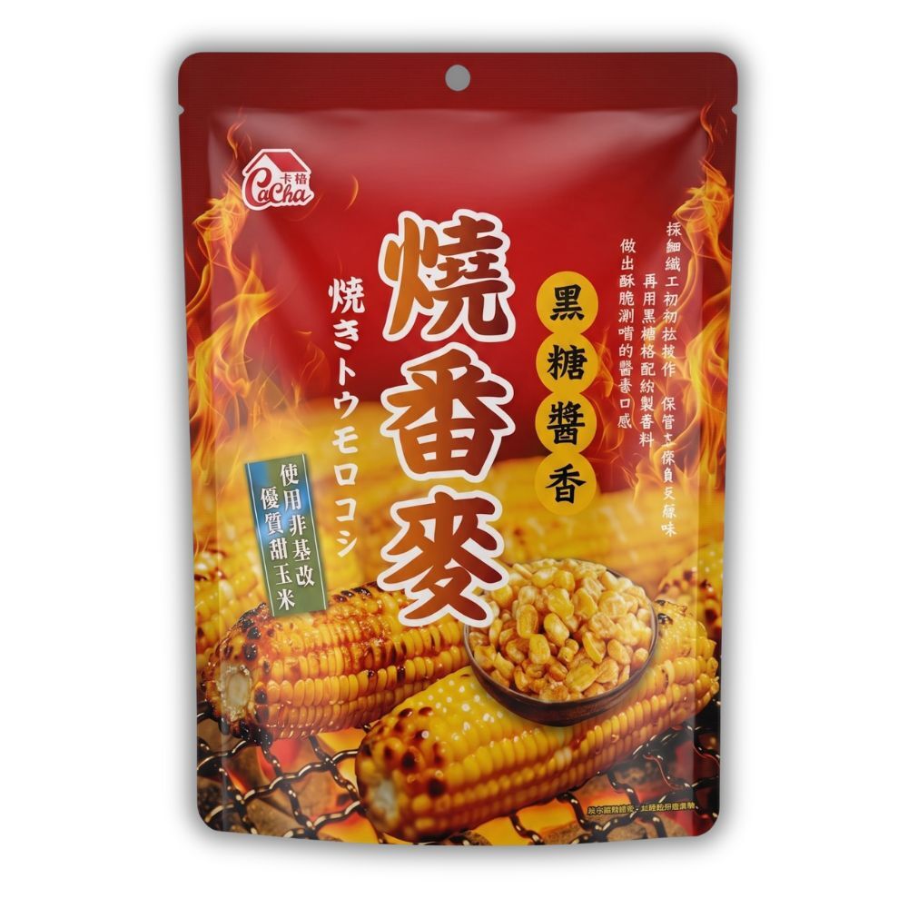 卡恰 燒番麥 70g 黑糖醬香 酥脆玉米