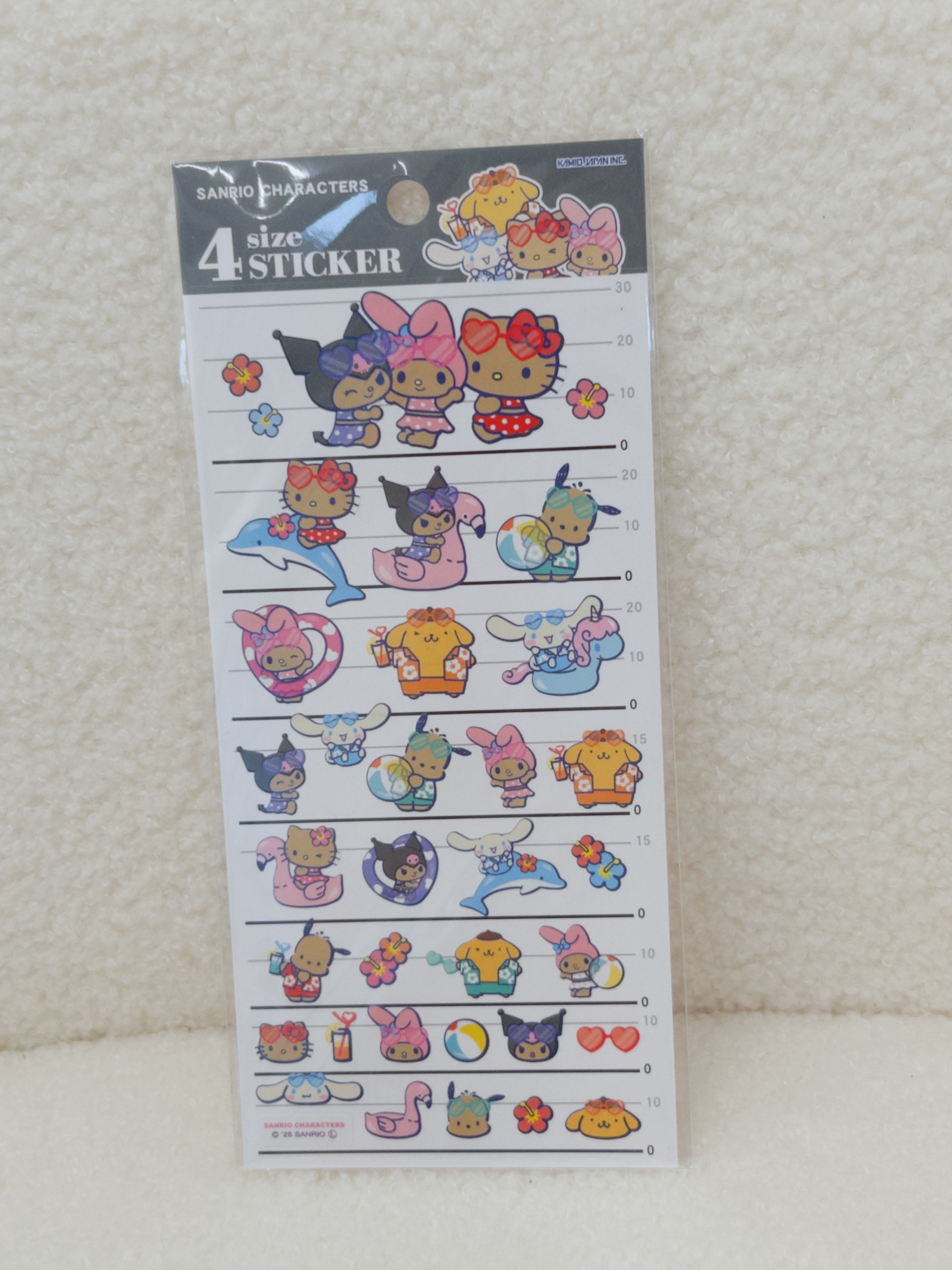🐬黑皮Sanrio度假貼紙🏖️🌺