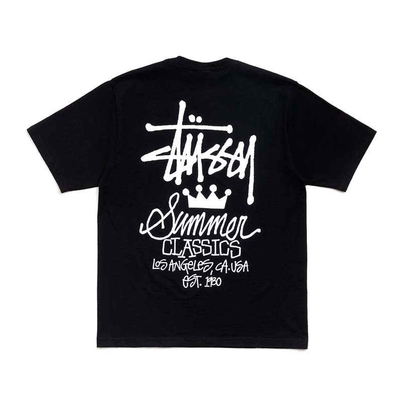 Stussy Summer Classics Tee Black 經典文字 短袖 黑色 1905197-BK [台灣現貨]