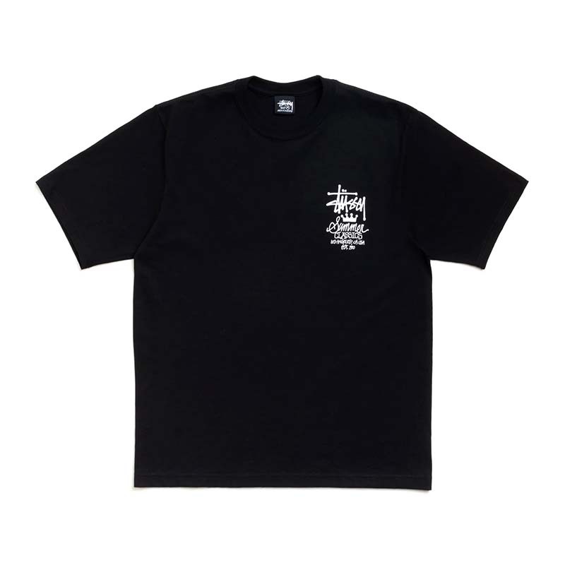 Stussy Summer Classics Tee Black 經典文字 短袖 黑色 1905197-BK [台灣現貨]