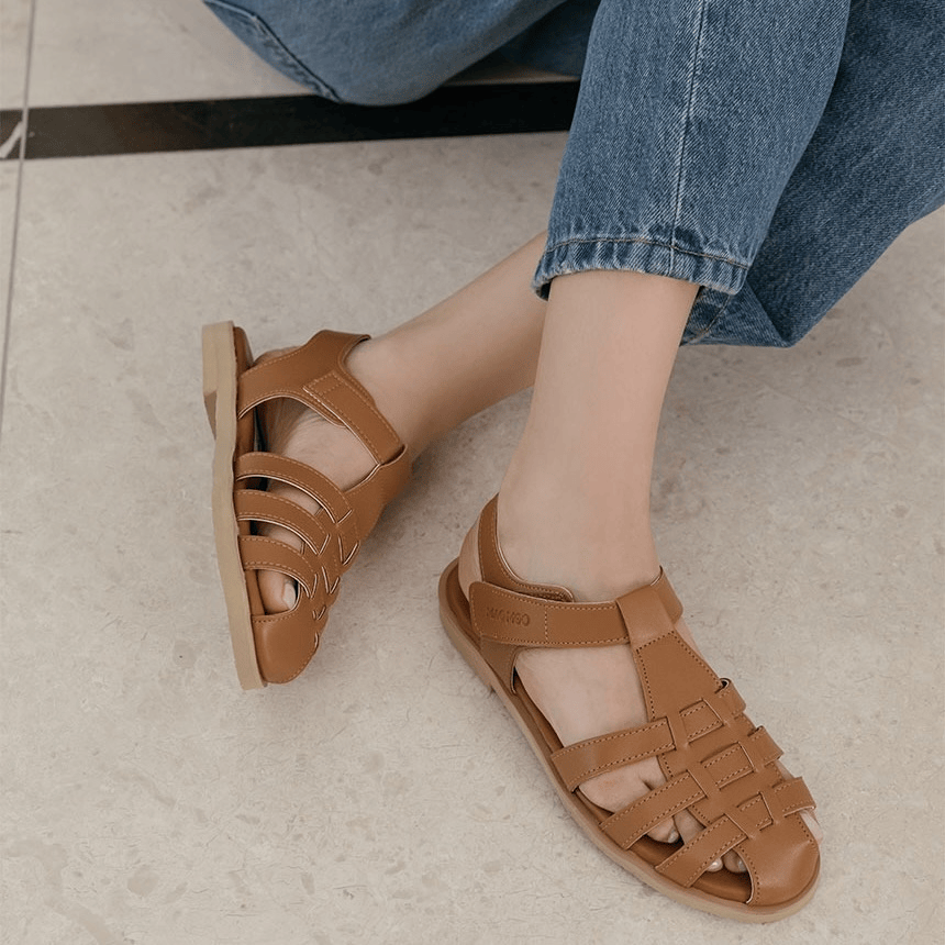 mac moc｜[單身即地獄5金高恩PICK] 三間魔術貼款 New Super Sandals (1.5cm) [4 colors]