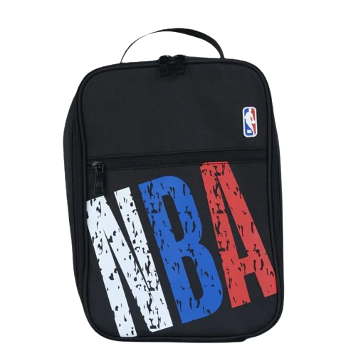 【官網限定】NBA 雙層鞋袋 36251781-灰11-黑20 VII