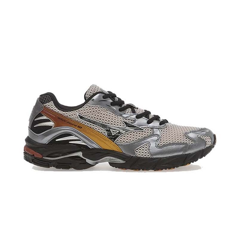 Mizuno Wave Rider 10 美津濃 休閒鞋 銀灰黑 男鞋 D1GA261D01 [台灣現貨]