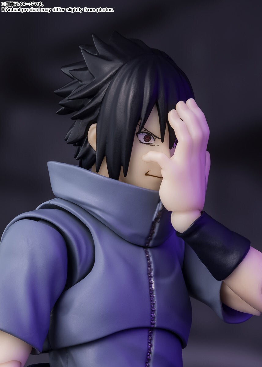 萬代 SHF 宇智波佐助 燒盡黑暗的孤高忍者 火影忍者 可動完成品