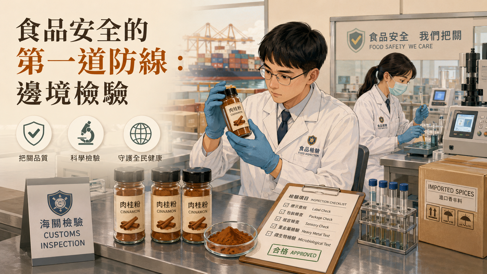 食品安全邊境檢驗