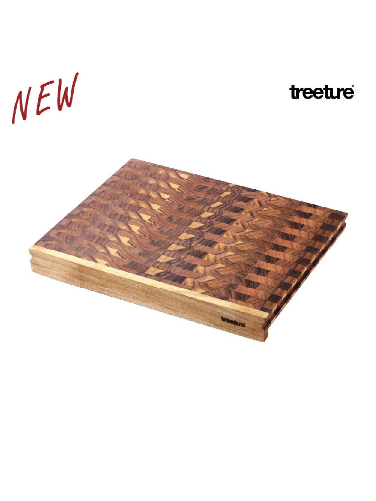 Treeture防滑雙面職人柚木砧板