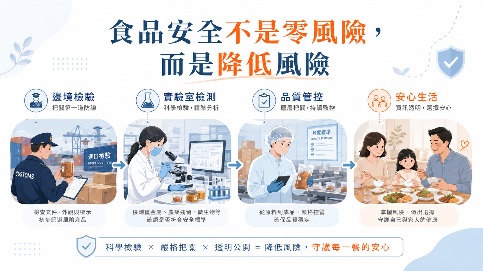 如何降低食品安全風險