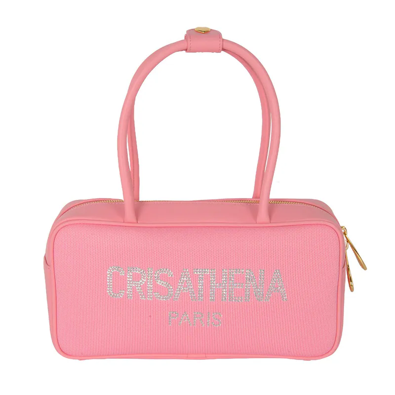 0710CR08-CRISATHENAHK-CLOTHING-Glam Bowling Bag 28 x 8 x 14.5cm（A8）