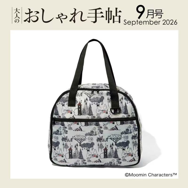 【預購】JM070802 Moomin 行李箱式大容量旅行包