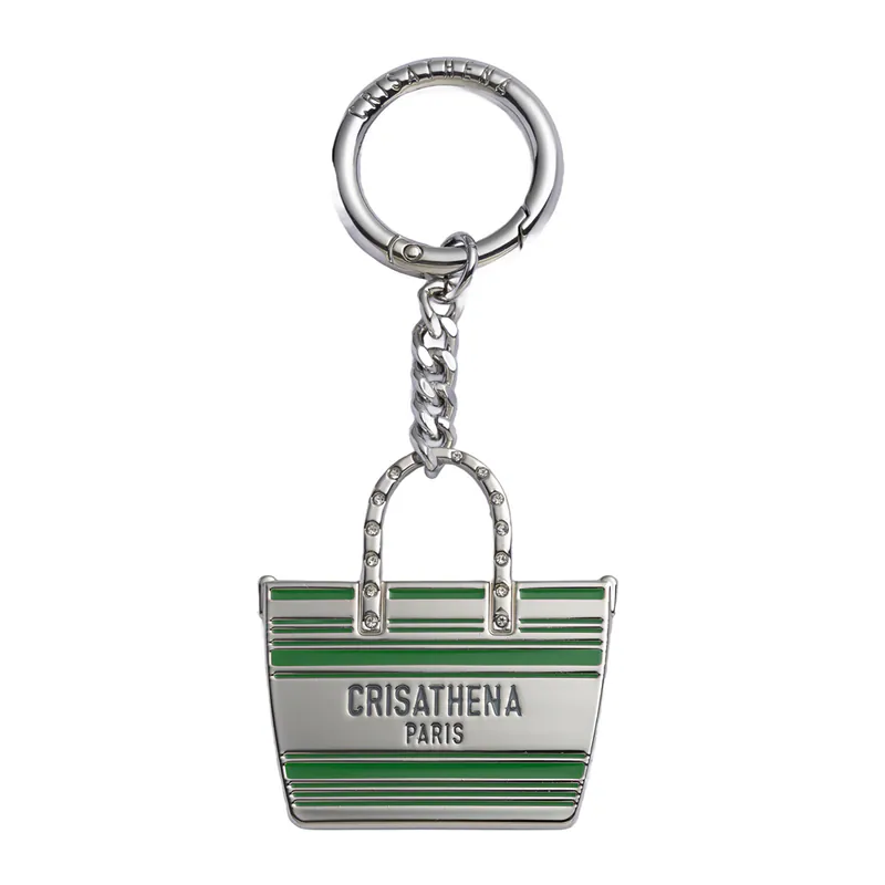 0710CR20-CRISATHENAHK-CLOTHING-Legerete Keychain-銀色（A20）