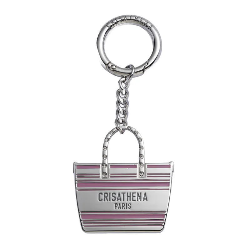 0710CR20-CRISATHENAHK-CLOTHING-Legerete Keychain-銀色（A20）