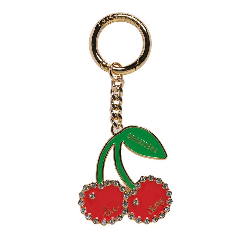 0710CR23-CRISATHENAHK-CLOTHING-Cherry Keychain（A23）