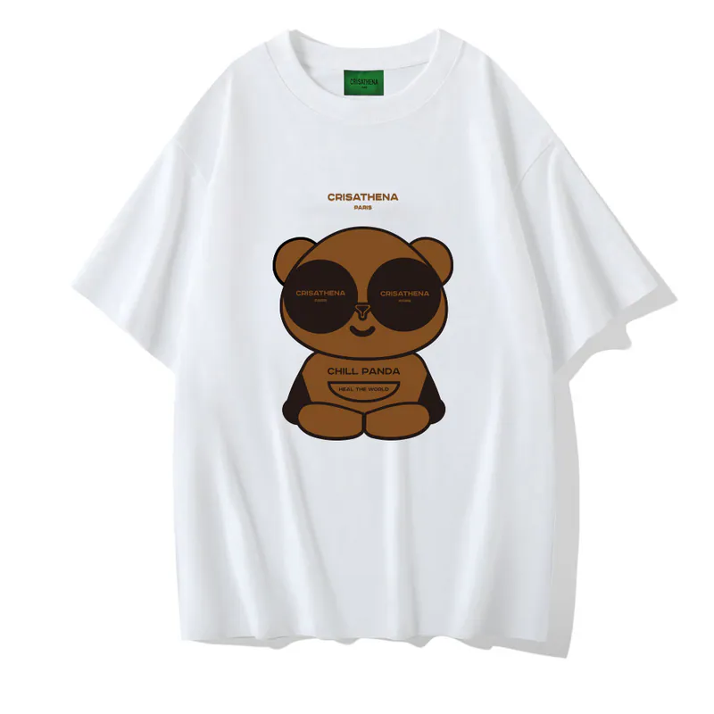 0710CR25-CRISATHENAHK-CLOTHING-Chill Panda T-Shirt（A25）