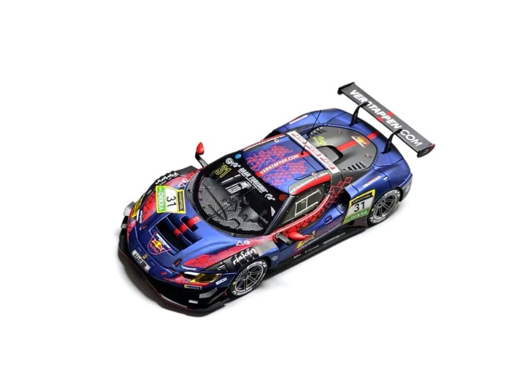 預訂:1/64 Jicar Ferrari 296 GT3 Red Bull #31 (JCF296RB )