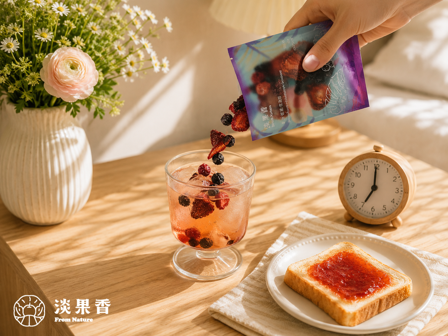 環保杯,戒手搖,不愛喝水,果乾水,淡果香,淡果香果乾水,淡果香環保杯,綜合野莓