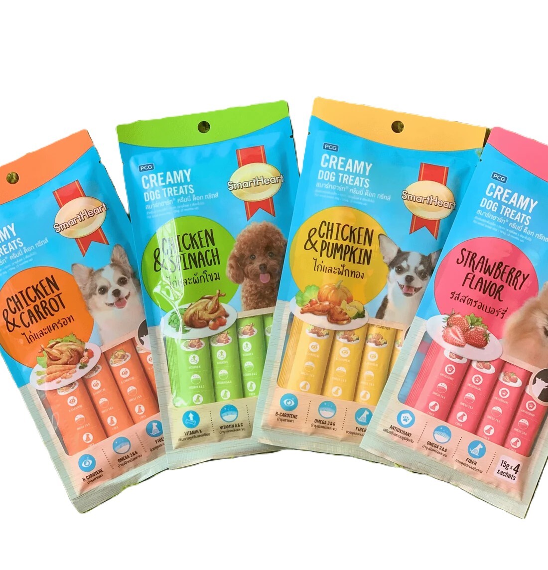 Smart Heart - Healthy and Smooth Puppy Meat Puree Treat 15g X 4條