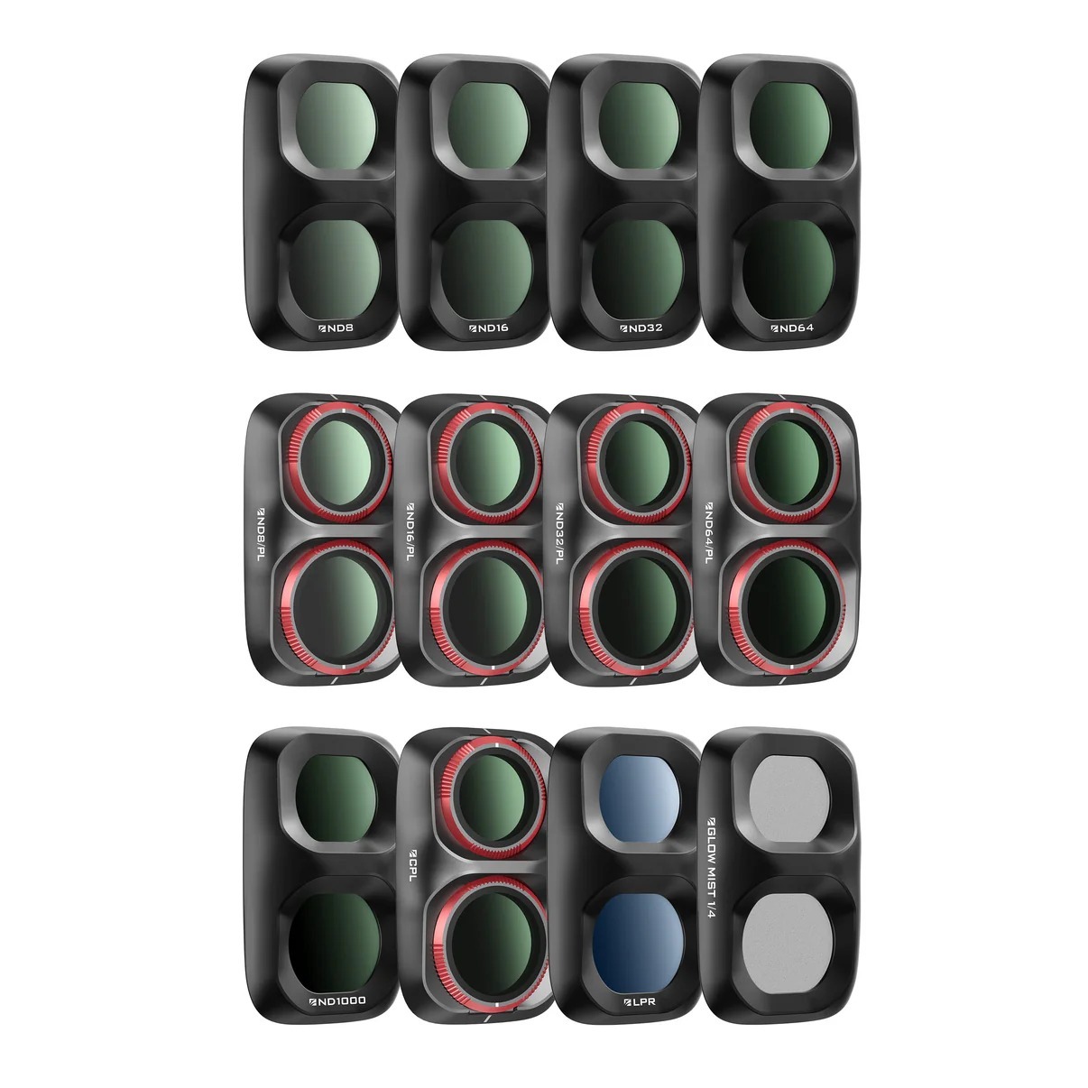 Freewell FW-OP4P-MEGA Dji Pocket 4P用Mega Kit 12片濾鏡組合