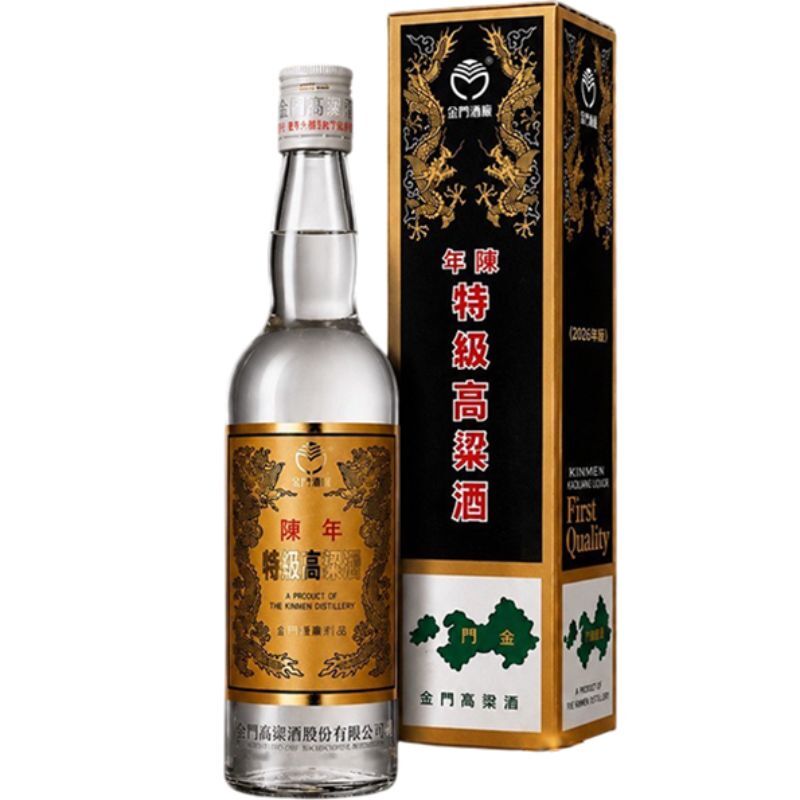 金門高粱56度 黑金剛陳年特級高粱酒(2026)