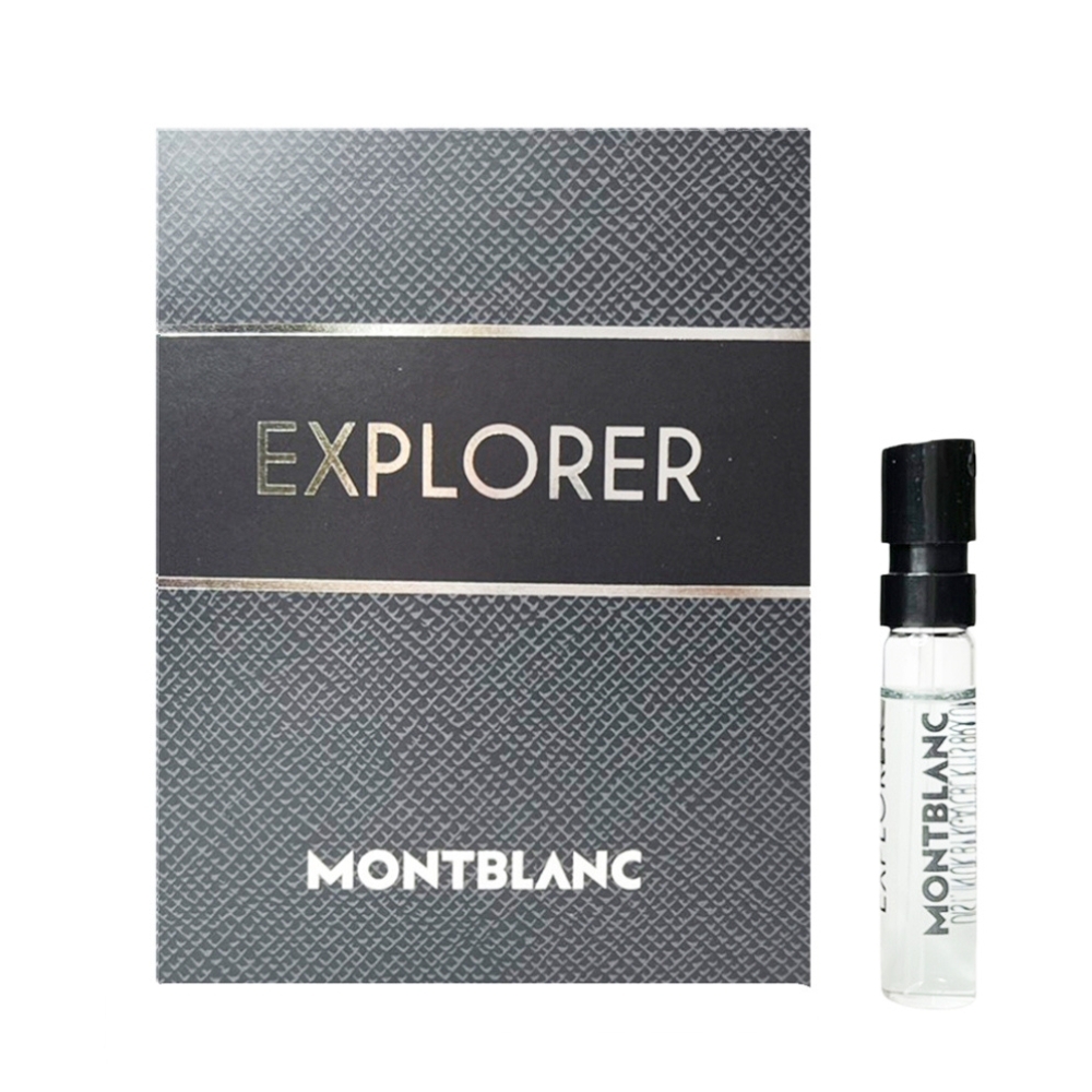 MONT BLANC 萬寶龍 EXPLORER 探尋旅者男性淡香精 2ml 針管