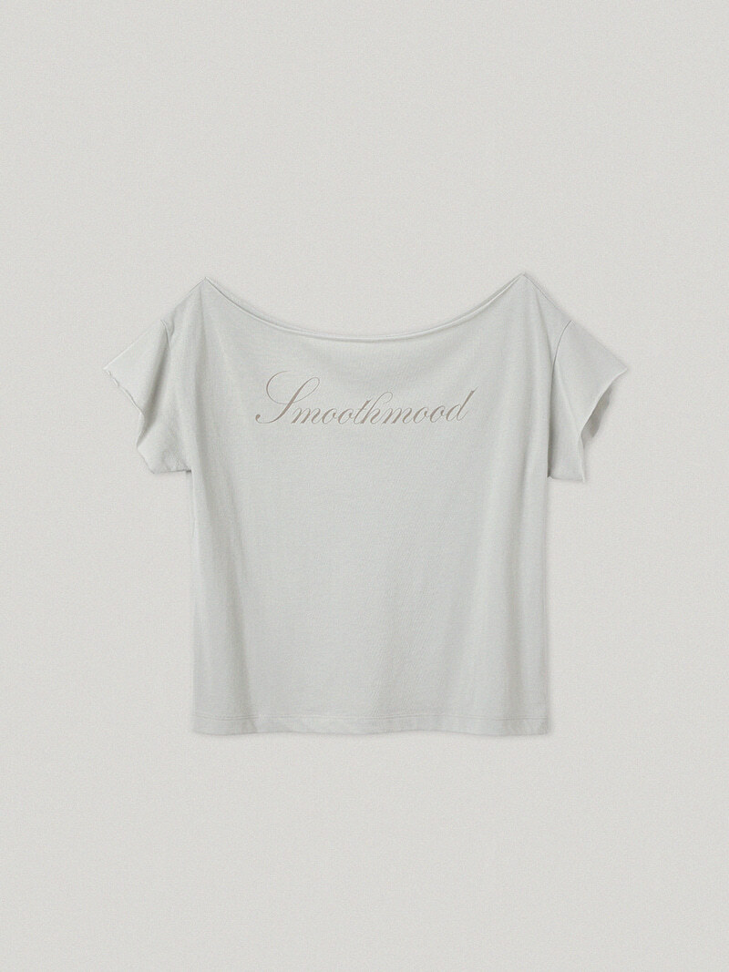 SMOOTHMOOD Lisz Off The Shoulder Tee