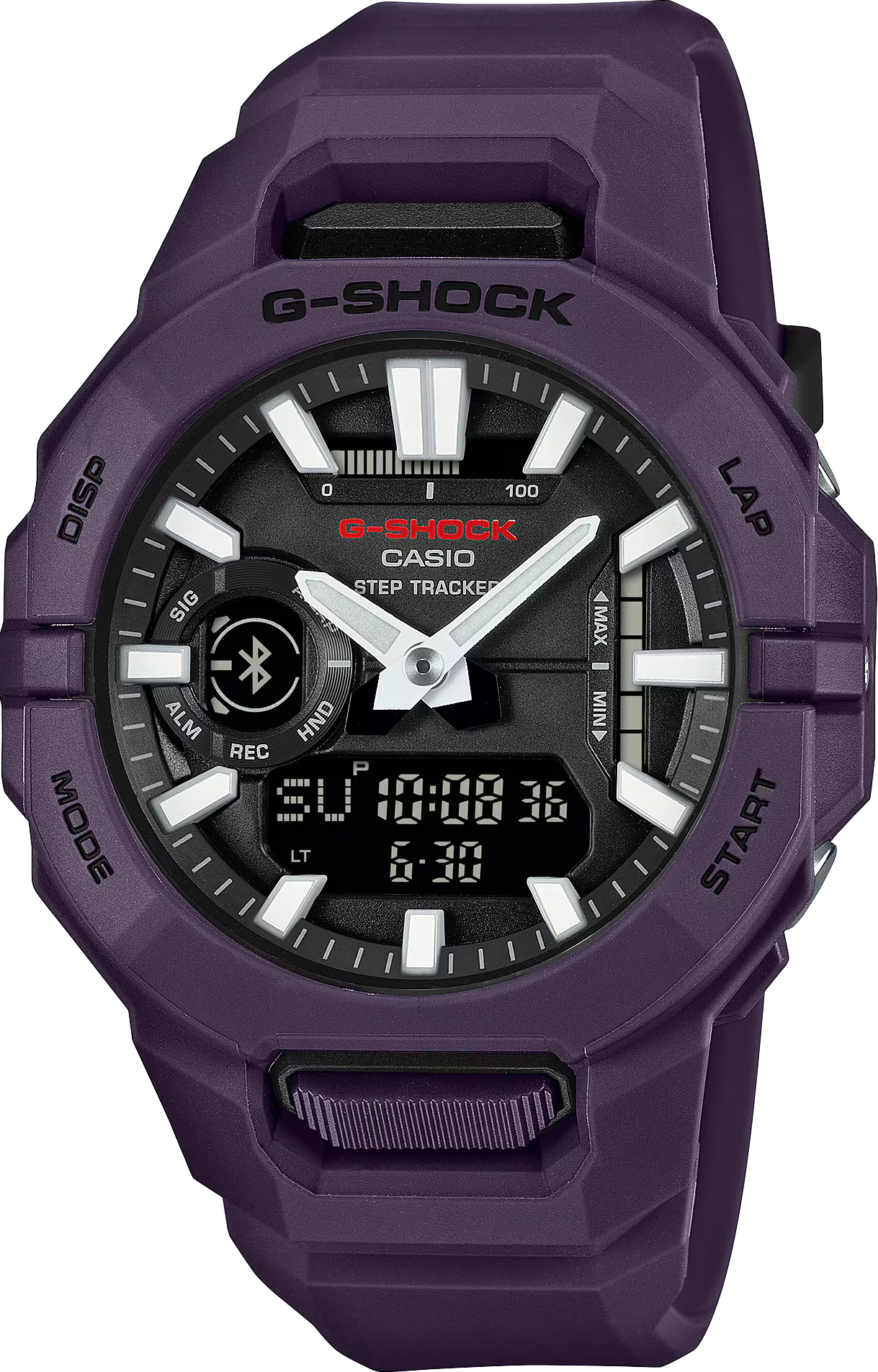 萬年鐘錶 - G-SHOCK 摺紙藝術設計藍芽計步器功能防震雙顯電子錶 GBA-950-2A  錶徑 : 43.9 MM