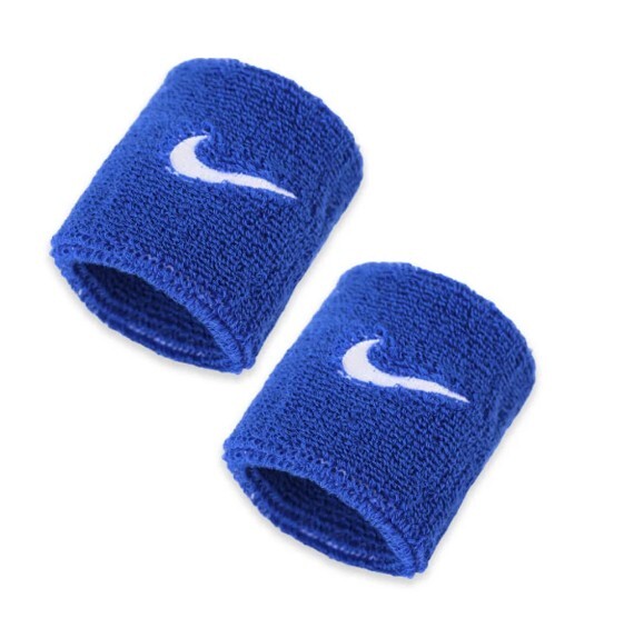 NIKE SWOOSH CLASSIC 藍 腕帶 II5301-400