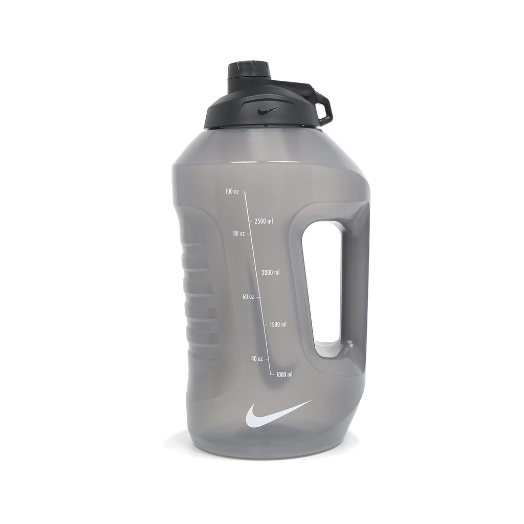 NIKE 水壺 SUPER JUG 透黑色 超容量 128OZ 大口徑 運動水壺 II5294-072