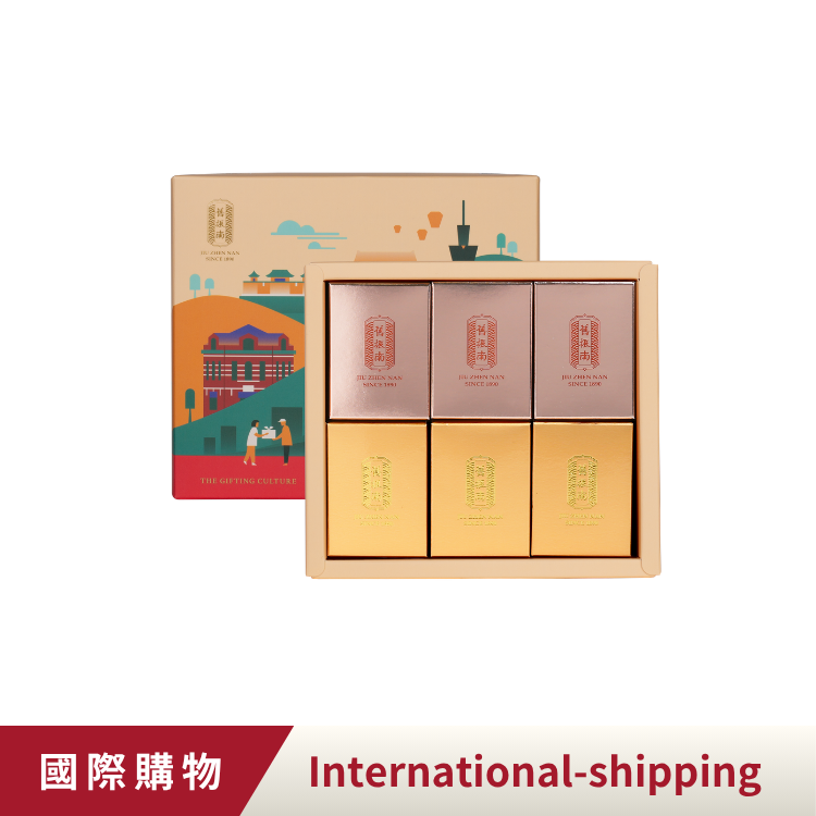 【國際】綜合酥6入禮盒-臺北意象款｜舊振南
