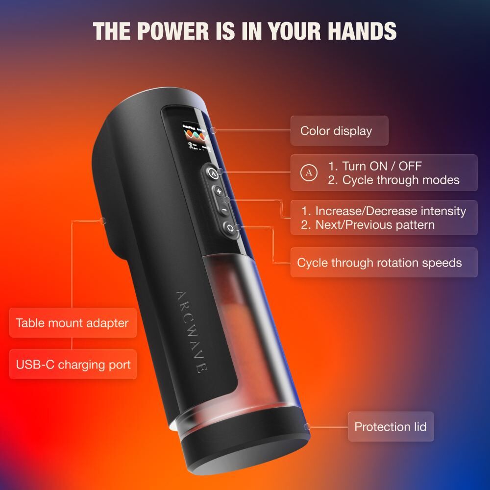 Arcwave Thruster 抽插旋轉電動飛機杯