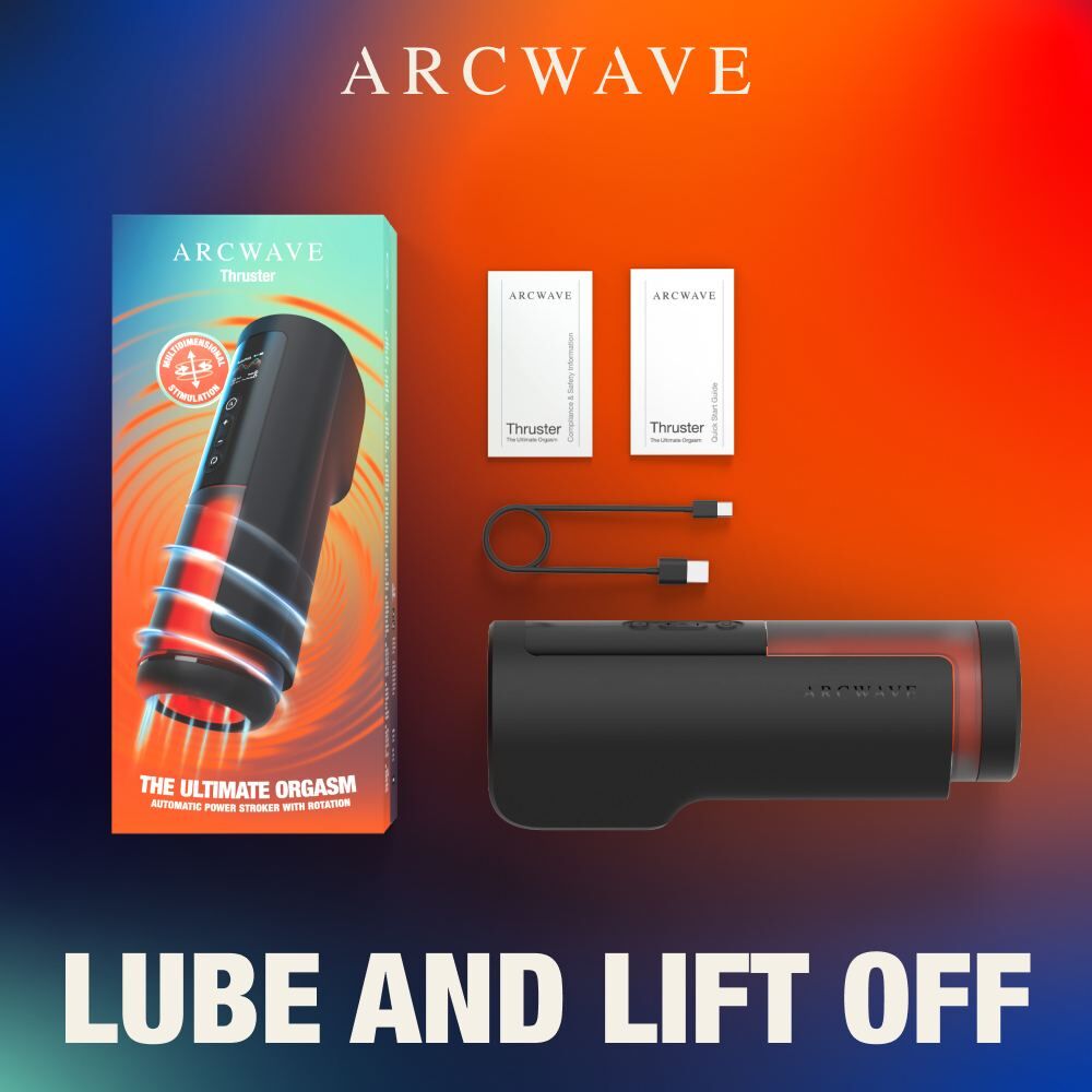 Arcwave Thruster 抽插旋轉 智能遠程電動飛機杯