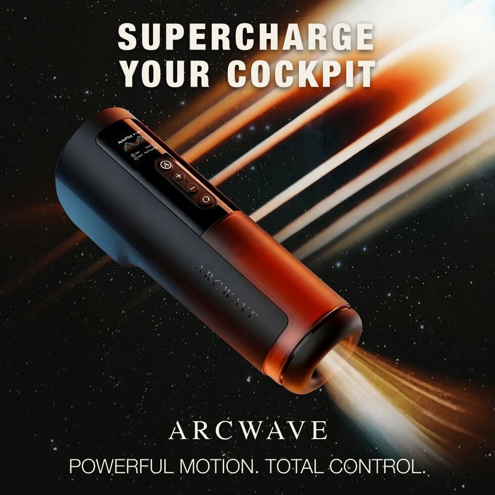 Arcwave Thruster 抽插旋轉 智能遠程電動飛機杯