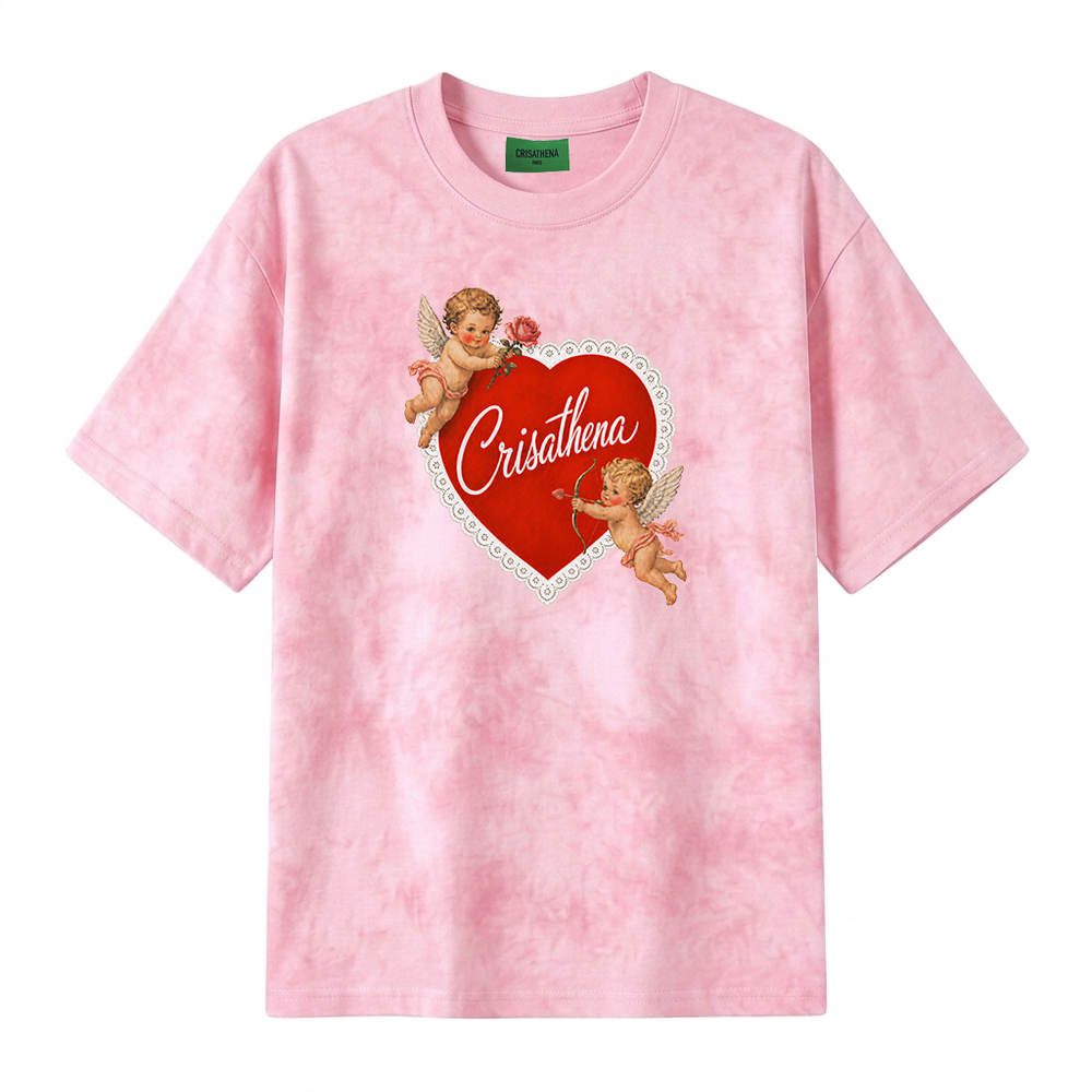 0710CR51-CRISATHENAHK-CLOTHING-Crisathena Angels T-Shirt（A51）