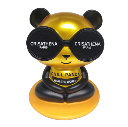 0710CR60-CRISATHENAHK-CLOTHING-Chill Panda Figurine（A60）