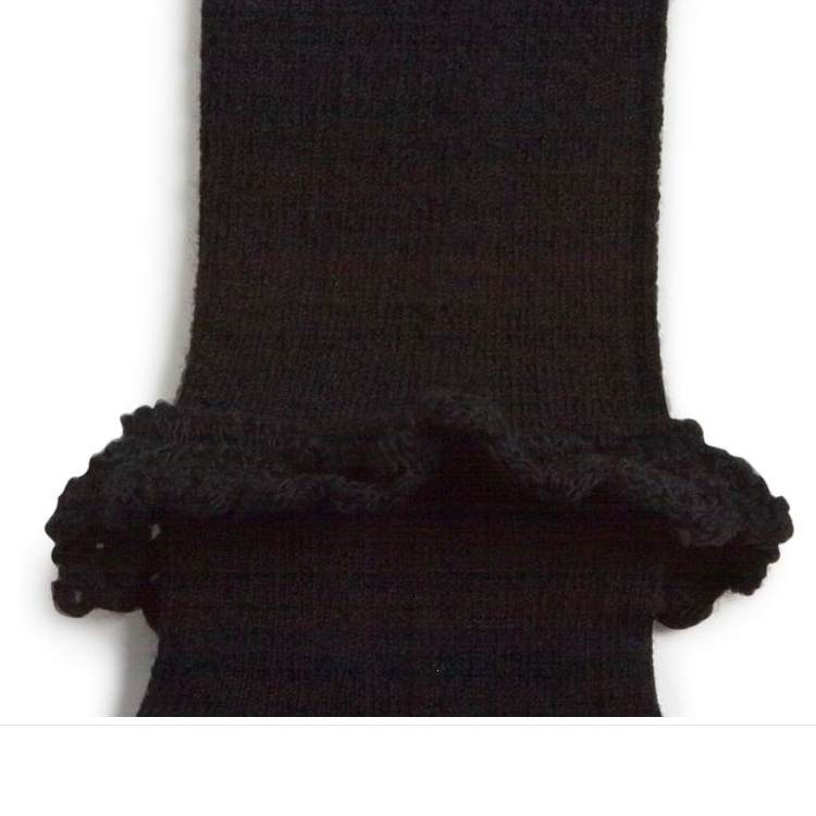 (預購) COLLEGIEN 蕾絲花邊褲襪 Daphné - 171 Noir de Charbon 黑