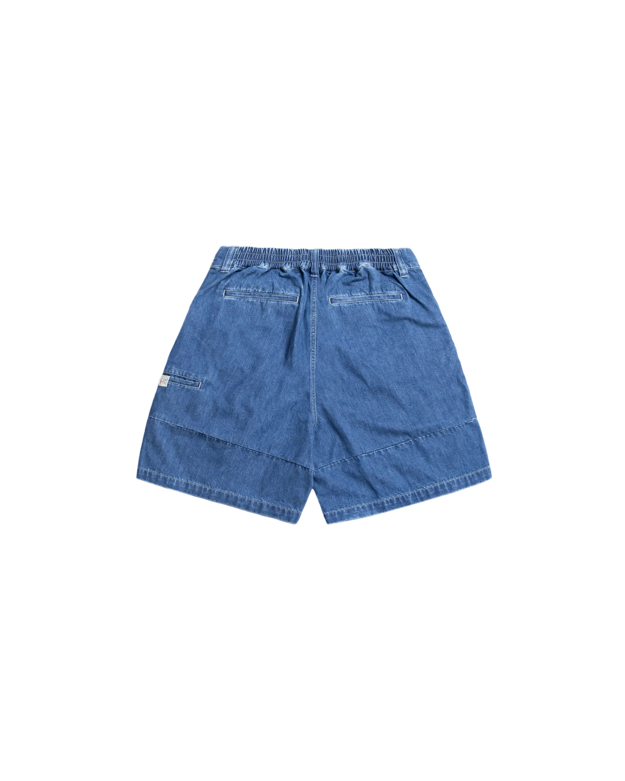PERSEVERE CLASSIC 3D BALLOON SHORTS - WASHED BLUE