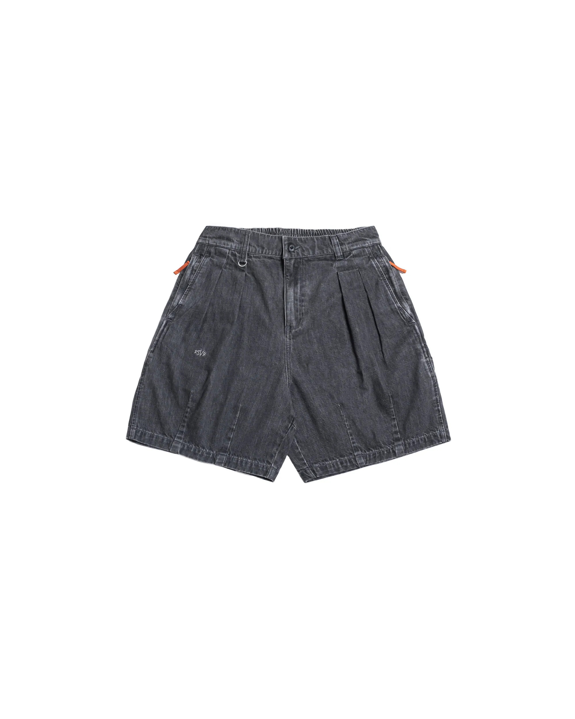 PERSEVERE CLASSIC 3D BALLOON SHORTS - WASHED BLACK