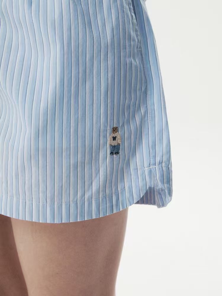 【預購】WHO.A.U H0708215 Steve 女裝條紋短褲