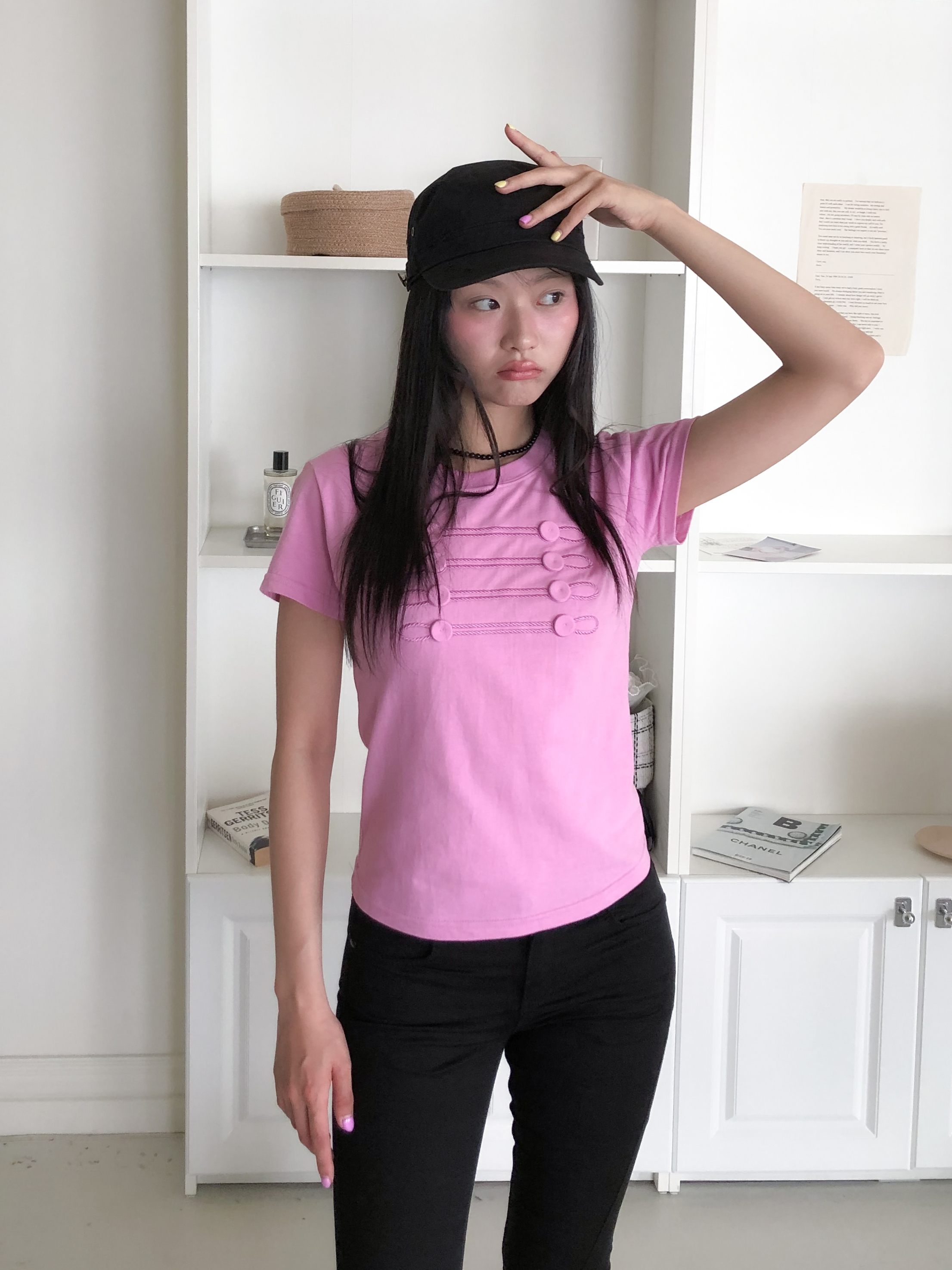 leon slim fit tee #上衣