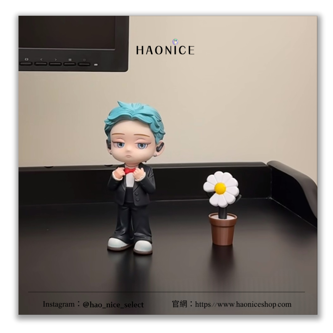 【HAO NICE】100%韓國正品🇰🇷 PEACEMINUSONE權志龍GD周邊🔥演唱會造型 綠頭髮 西裝 公仔 擺飾 玩偶 手辦 收藏 16cm