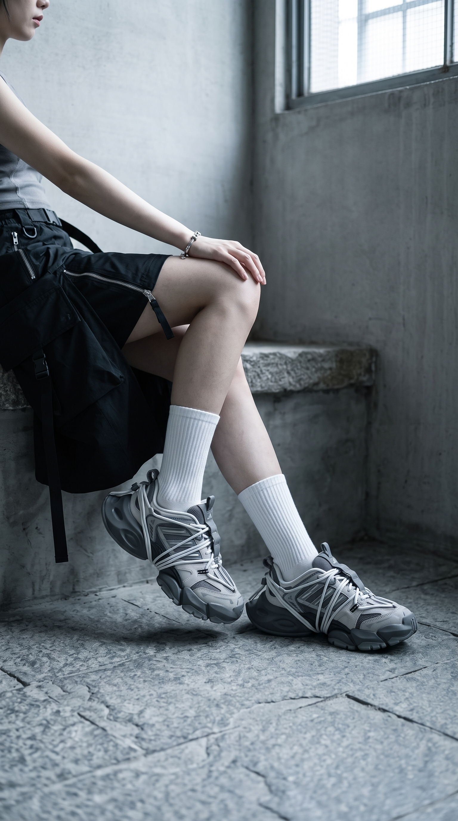 【Focus Store】預購 Adidas FOS XLG Runner 2.0 "Grey White" 灰白 LA6363