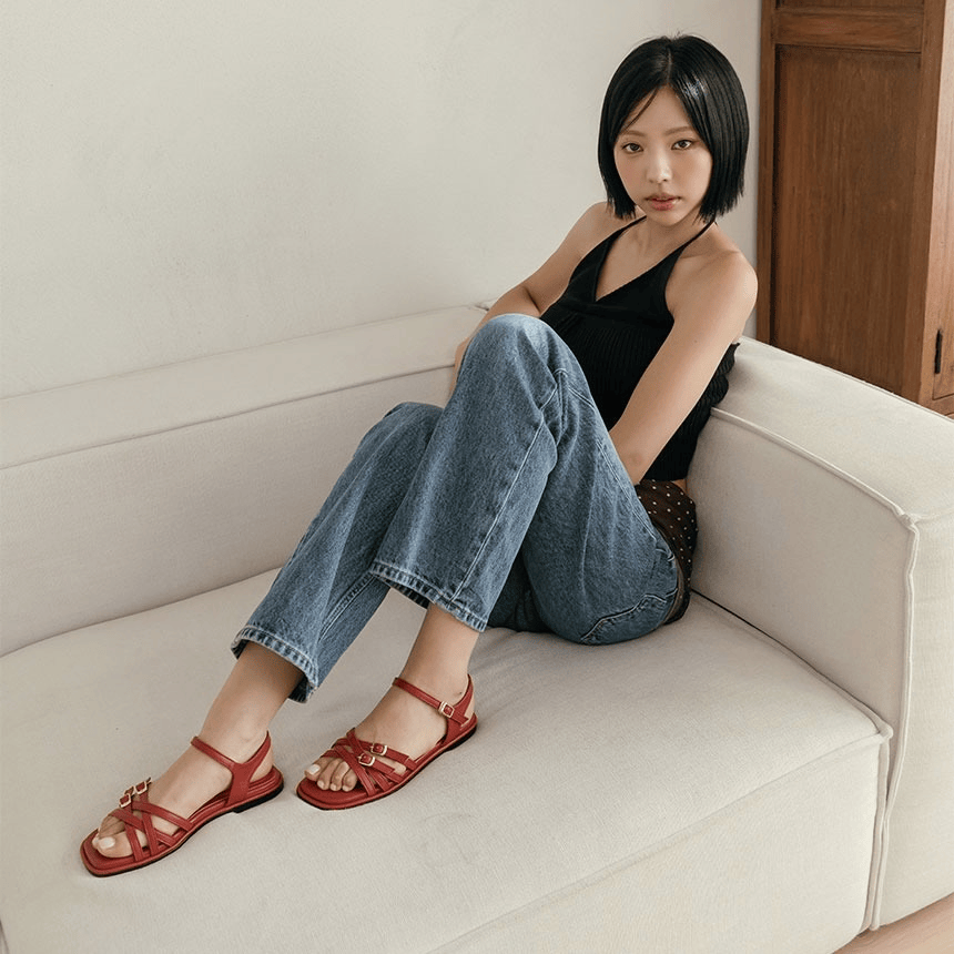 mac moc｜[單身即地獄5金高恩PICK] Sara Sandals [5 colors]