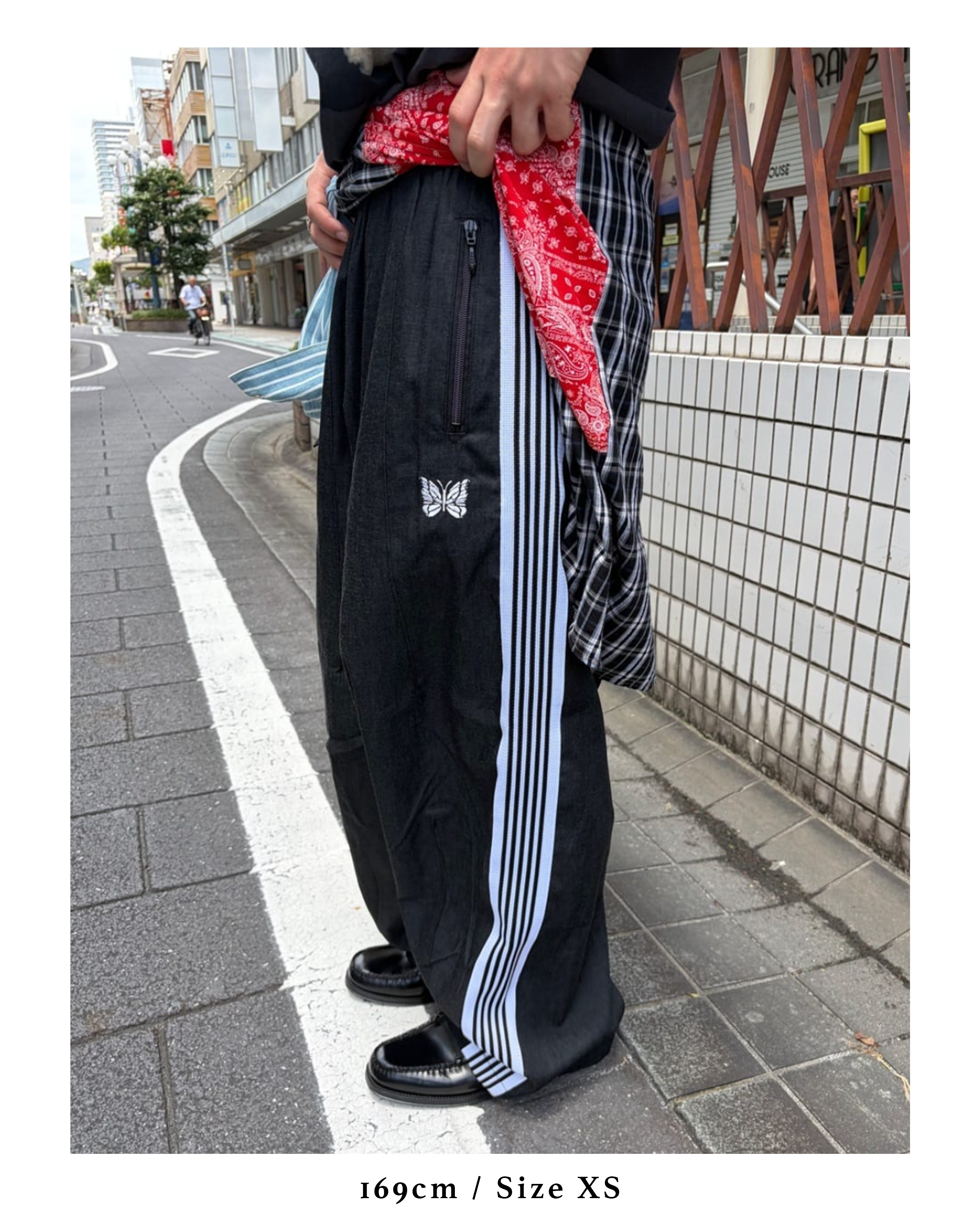 預訂 | NEEDLES H.D. Track Pant - 6oz Denim 別注 輕磅牛仔布