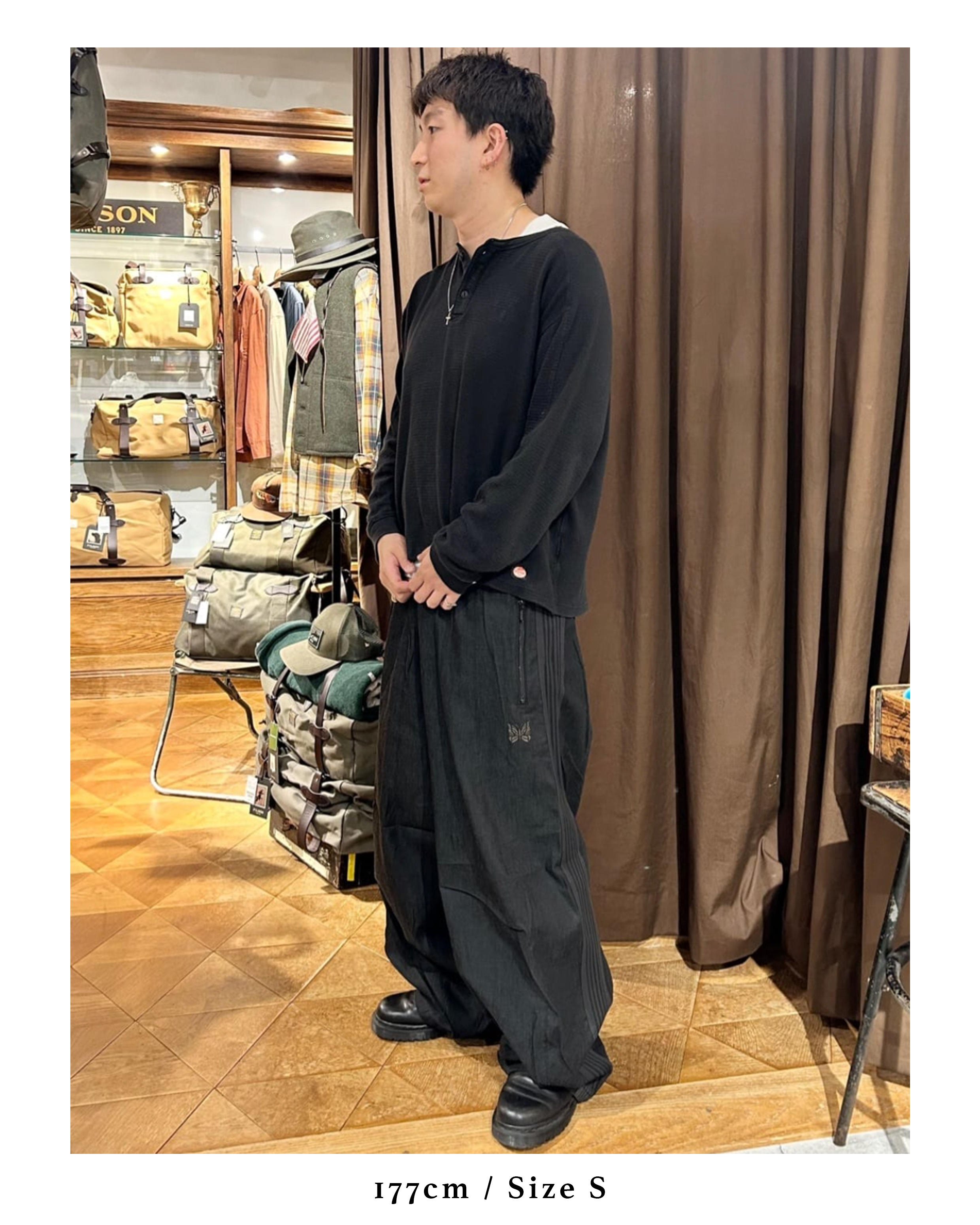 預訂 | NEEDLES H.D. Track Pant - 6oz Denim 別注 輕磅牛仔布